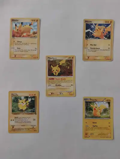 Pokemon  Pikachu  Cards  Lot, View more
