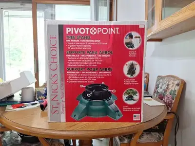 PIVOT POINT PIVOTING CHRISTMAS TREE STAND, View more