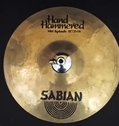 Sabian Hand Hammered 10 inch Splash Cymbal, View more