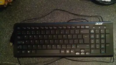 Acer Keyboard and HP Mouse, View more