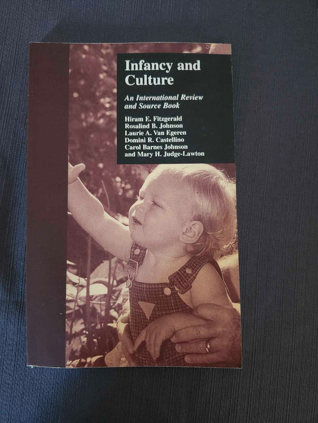 Infancy and Culture: An International Review and Source Book1st  in Textbooks in London