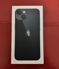 iPhone 13 128 GB Midnight Color Brand New (Original Packaging)