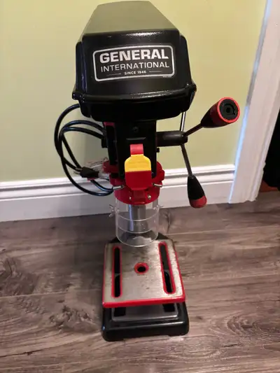 General International 8″ 5 SPEED DRILL PRESS WITH LASER -DP2001, View more