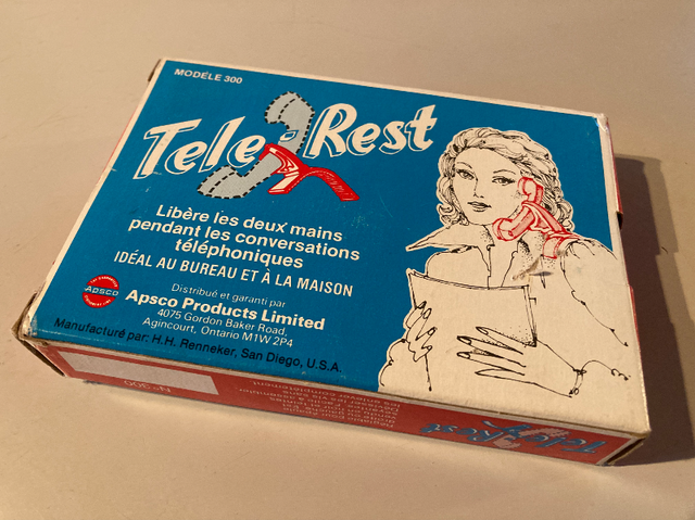 Appui-téléphone RETRO/Telephone rest -VINTAGE in Arts & Collectibles in Laurentides - Image 3