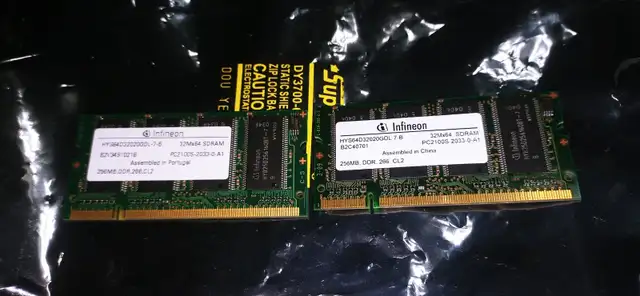 Old RAM (DRAM) – SDRAM, DDR, DDR2 from $5.00 in System Components in Mississauga / Peel Region - Image 2
