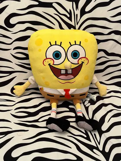 SpongeBob SquarePants Build-a-Bear Plush Toy Approximately 16 inches tall Machine washed and dried C...