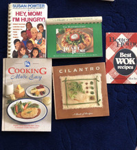 COOK BOOKS & WEIGHT LOSS BOOKS