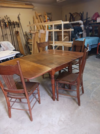 Antique pine table 