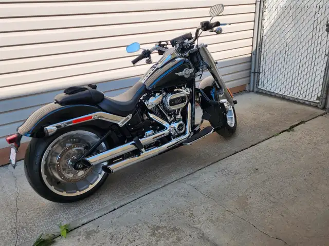 Harley fatboy in Street, Cruisers & Choppers in Calgary - Image 4