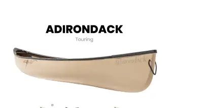 Esquif Adirondack solo canoe. Winner of the BEST CANOE category in the Paddling Magazine Industry Aw...