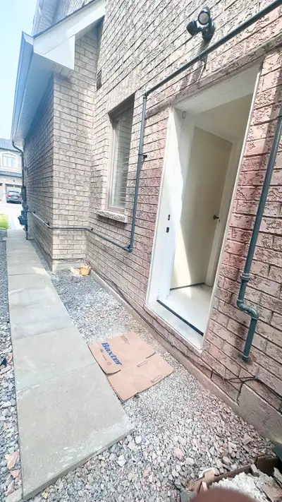 2 bed room 1 bathroom basement apartment for rent