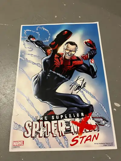 Signed Superior Spider-Man Stan, View more
