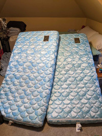  Twin mattresses