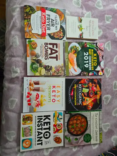 Keto cookbooks never used., View more