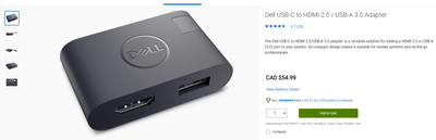 DELL USB-C TO HDMI ADAPTER, View more