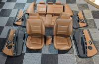 BMW E90 full interior  - Saddle brown Dakota leather