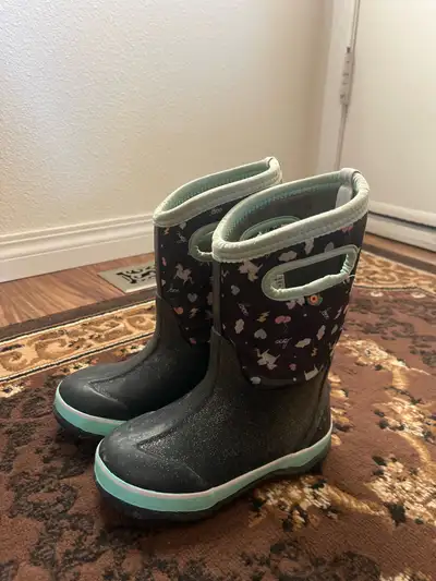 Kids size 13 bogs boots, View more