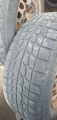 Snow tires with rim 5x110