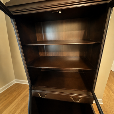 Beautiful Glass Display Cabinet – $40Beautiful glass display c, View more
