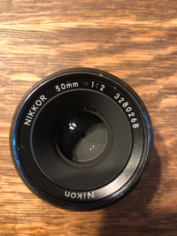 Nikon Nikkor 50mm Pre-AI Lense