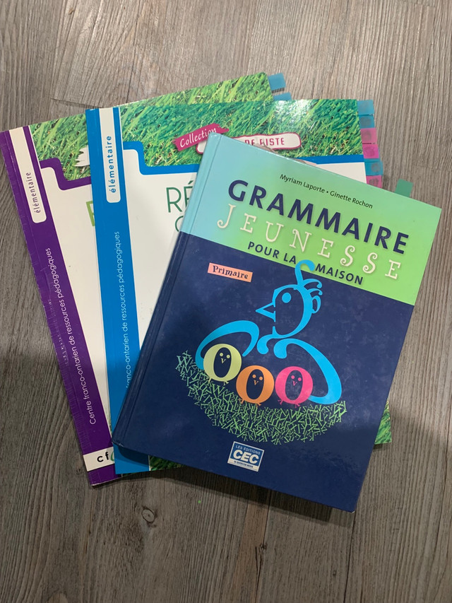 Livres grammaire française  in Textbooks in Gatineau