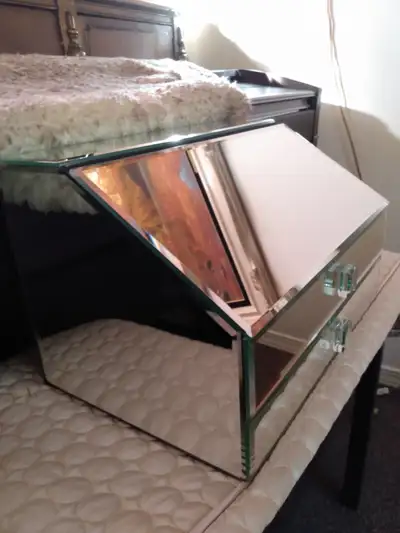 Killarney SW. Measurements in inches: 12.50 wide, 8.50 deep, 8.0 high - 4 drawer. Heavy and top qual...