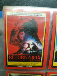 1983 Return of The Jedi Cards