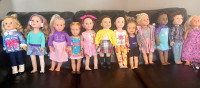 18” dolls (Our Generation/ Journey Girls/ My Life) 