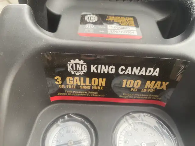 King Canada Air Compressor406210305139691523