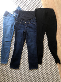 3 Pairs of Brand New Maternity Pants - S/M