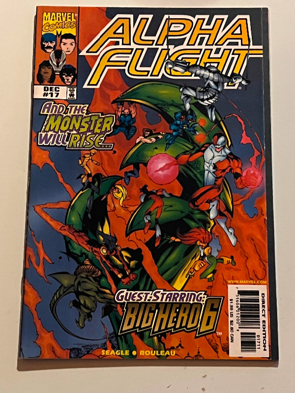 Alpha Flight#17  1st full Big Hero 6! comic book in Comics & Graphic Novels in City of Toronto