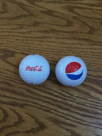 Coca-Cola &amp; Pepsi Golf Balls, View more
