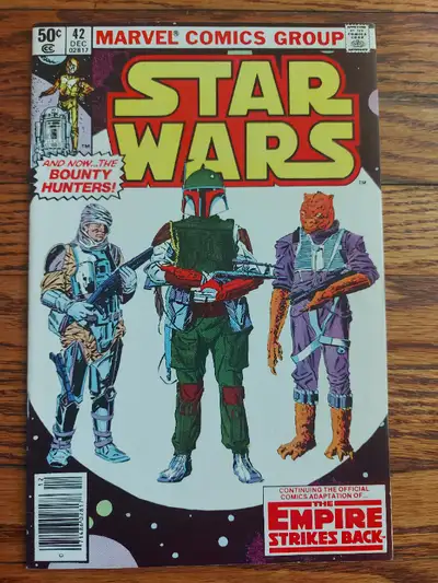 STAR WARS 42  MARVEL 1ST App BOBA FETT, YODA 1980 NM, View more