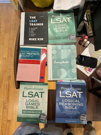 LSAT GUIDE BOOKS FOR SALE!!!