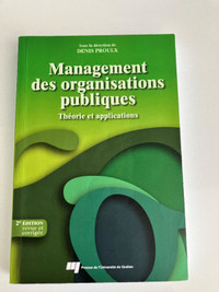 Management des organisations publiques