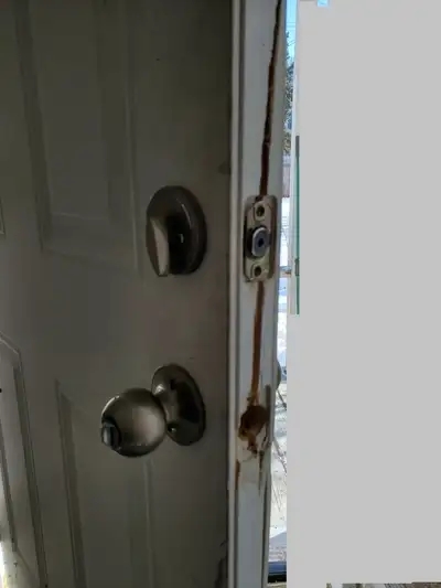 door slab cracked busted. Repair a Cracked entry door or any oth, View more