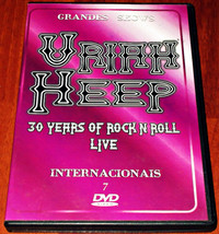 DVD :: Uriah Heep-30 years of rock n roll live