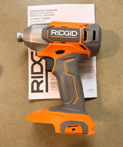 RIDGID 18V Cordless 1/4 Inch Impact Driver, View more