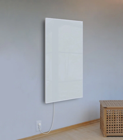 Ember Glass Radiant Panel Heater - White - 800W - 47ʺ x 24ʺ, View more