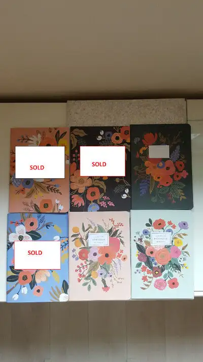 Rifle Paper Co notebooks - $30, View more