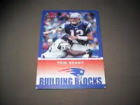 Tom Brady Building Blocks Card 2002