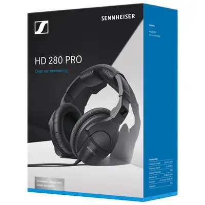 Sennheiser Professional HD 280 PRO Over-Ear Monitoring Headphone, View more