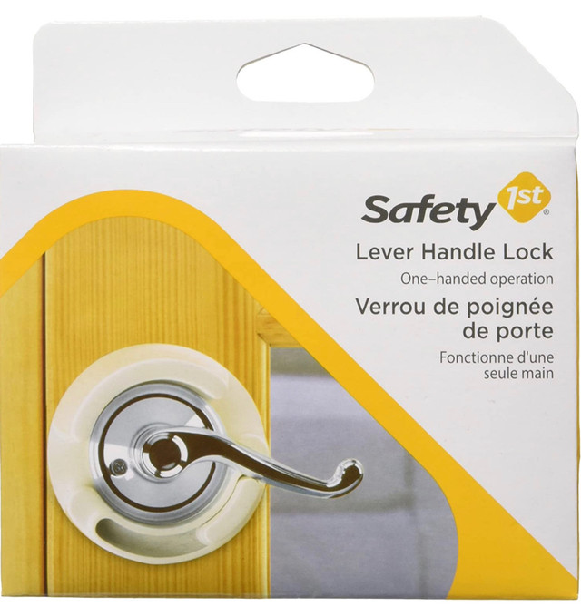 Safety 1st French Door Style Lever Handle Lock in Storage & Organization in City of Toronto - Image 3