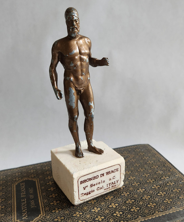 Vintage Italian Bronze Greek God Art Sculpture  Figurine Statue in Arts & Collectibles in City of Toronto