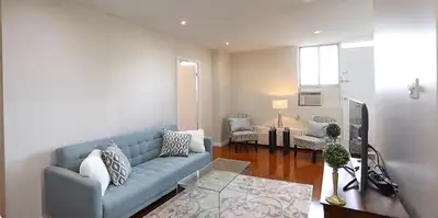 This spacious three-bedroom, two-bathroom apartment is located on the fifth floor. The third bedroom...