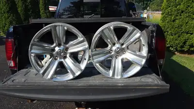 For sale 4 aluminum 2013 Dodge 20 inch Sport rims $900 or best offer