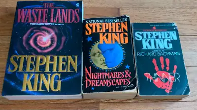 Stephen King Book Lot Wasteland Nightmares & Dreamscapes Thinner, View more