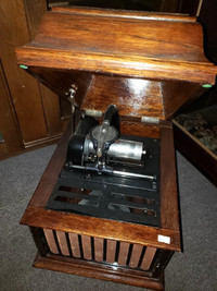 Edison Amberal 30 Phonograph working