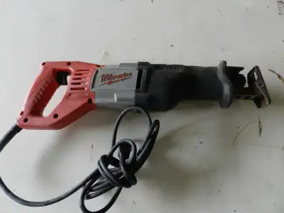 Milwaukee Reciprocating Saw, Sawzall Works well. I have a second one, so it's no longer needed.