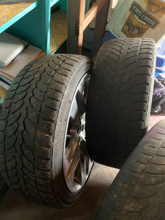 5x114.3 Hyundai genesis R-spec rims & tires in Tires & Rims in Thunder Bay
